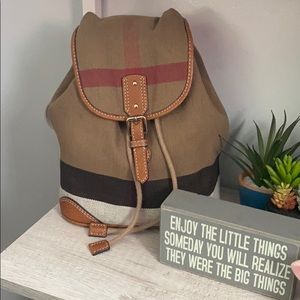 Mini Burberry backpack